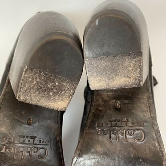 Bed Stu Cobbler Series Dark Brown Ankle boots Booties Size 9 Side Zip - Picture 8 of 10